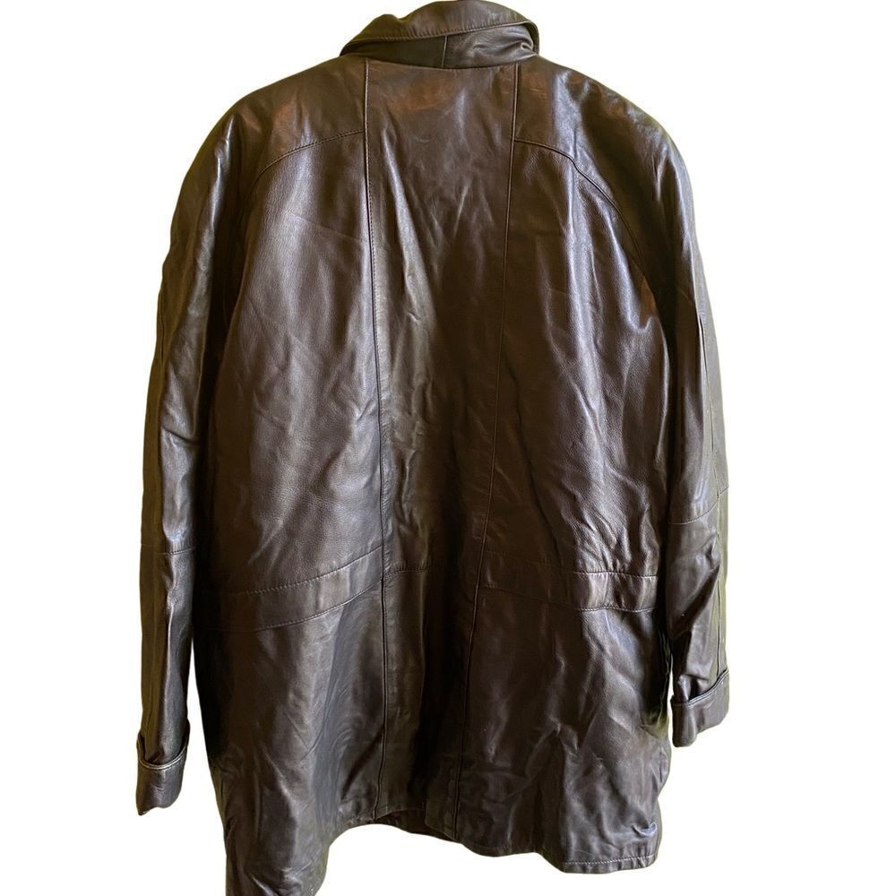 EUC Laurence Roy Leather Jacket with Removable Quilted Lining - Picture 3 of 9